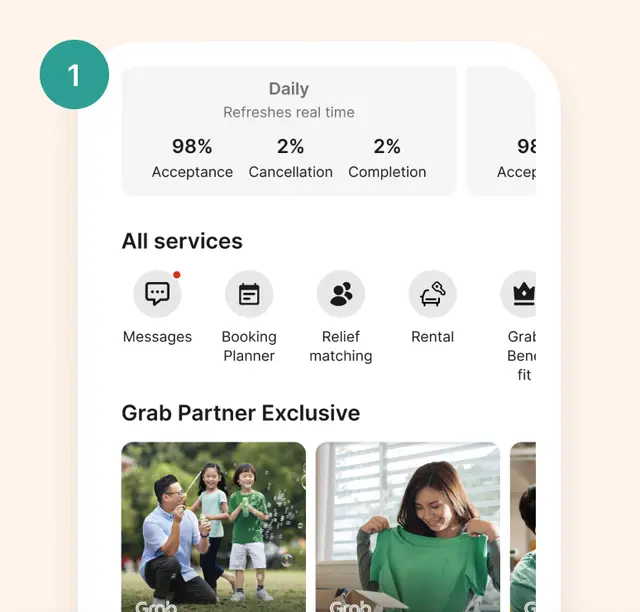 Relief Matching | Grab SG